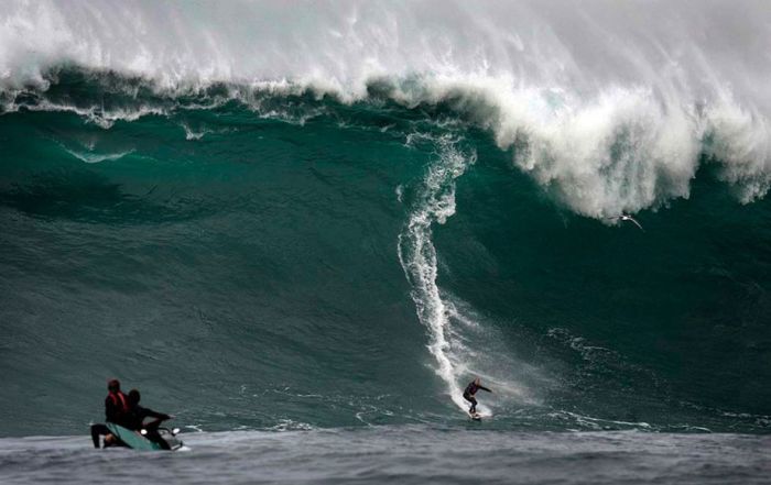 Surfing Giant Waves (23 pics)