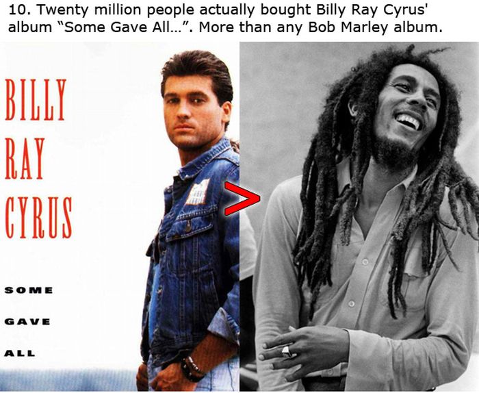 Depressing Facts About Popular Music (12 pics)