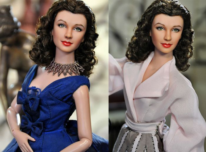 Repainted Celebrity Dolls (35 pics)