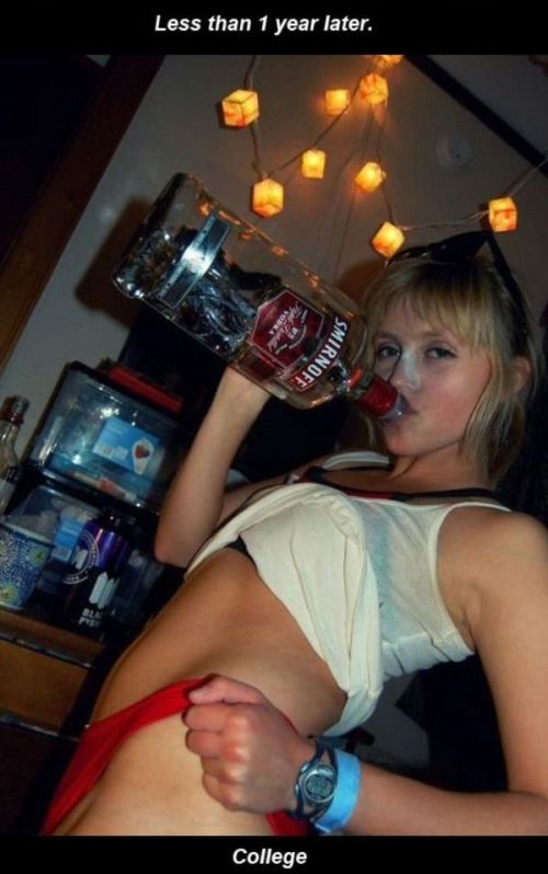 How College Can Change a Girl (2 pics)