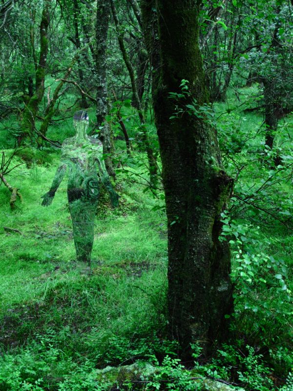 Acrylic Glass Statues Scare Tourists (5 pics)