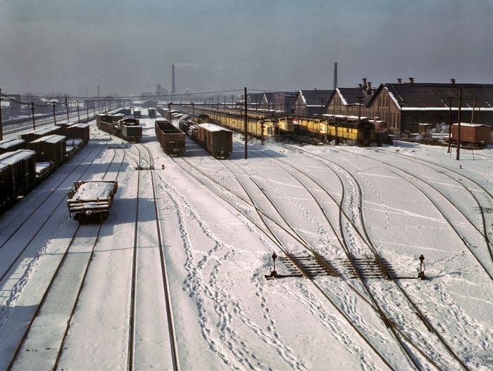 American Railroads of the 1940s (24 pics)