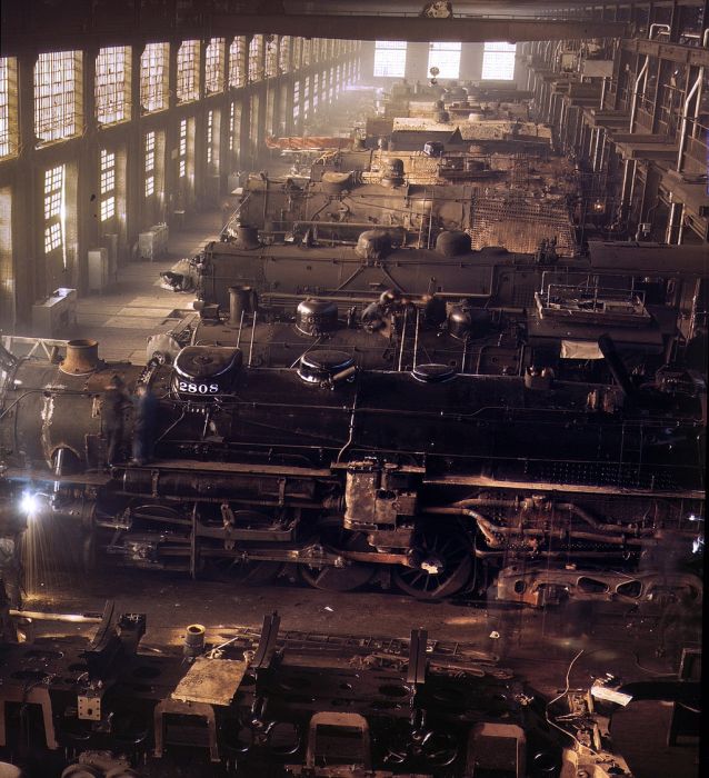 American Railroads of the 1940s (24 pics)