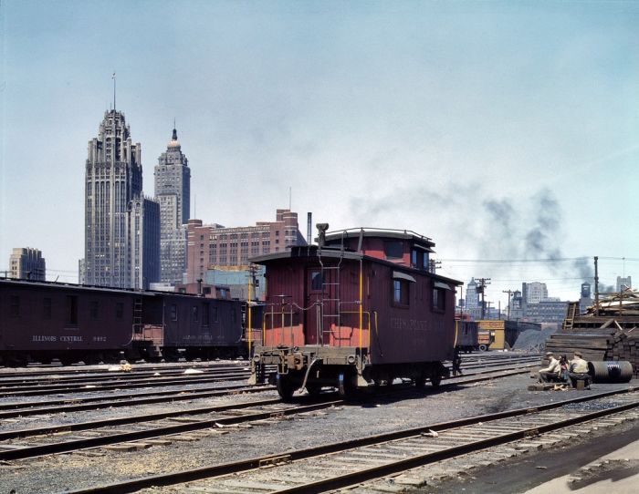 American Railroads of the 1940s (24 pics)