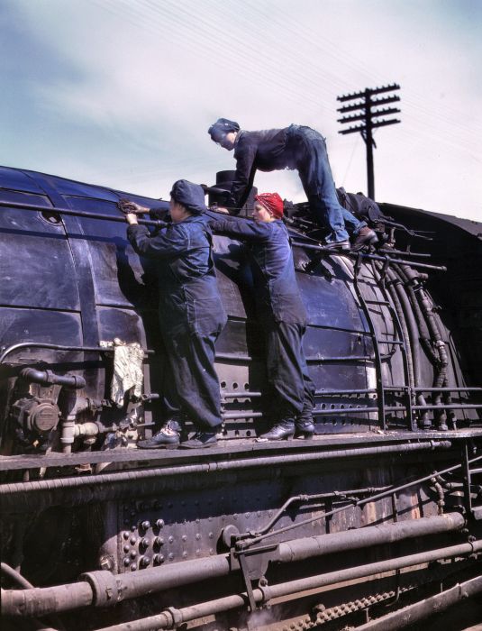 American Railroads of the 1940s (24 pics)