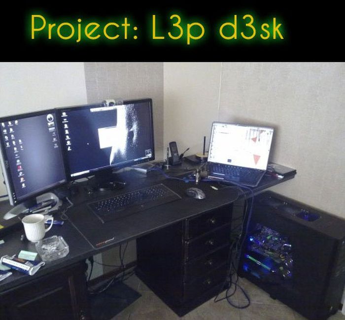 Project: L3p D3sk (21 pics)