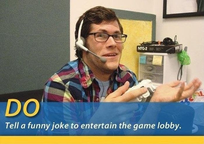 Dos and Don’ts of Polite Gaming Manners (10 pics)