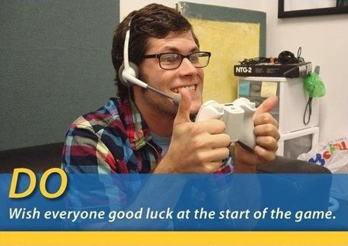 Dos and Don’ts of Polite Gaming Manners (10 pics)