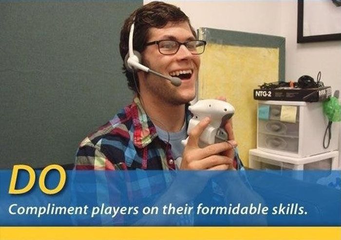 Dos and Don’ts of Polite Gaming Manners (10 pics)