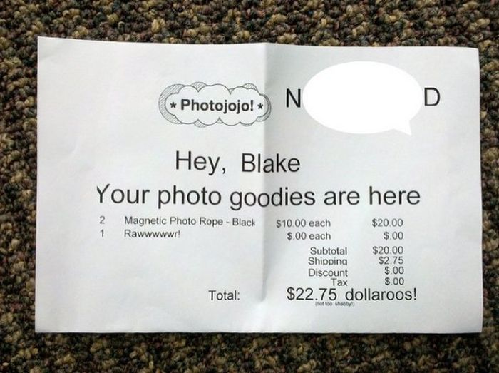 Odd Receipts (35 pics)