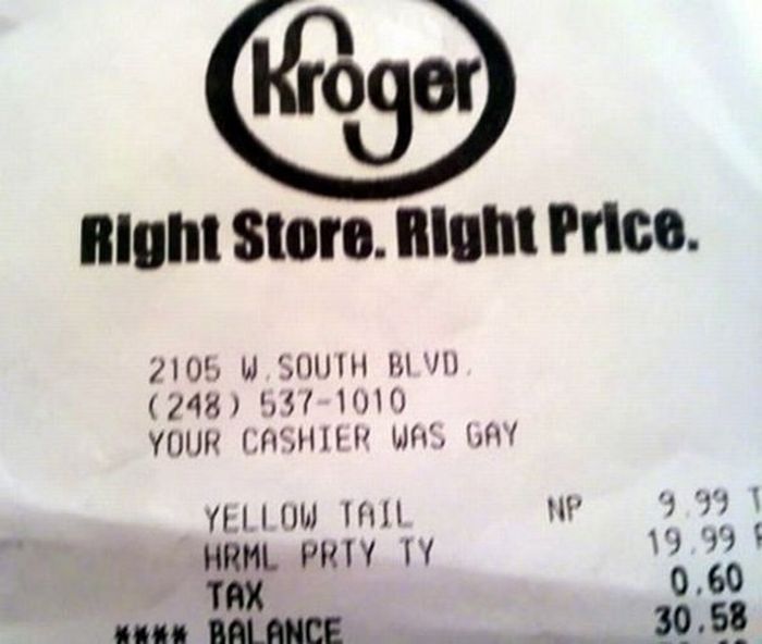 Odd Receipts (35 pics)
