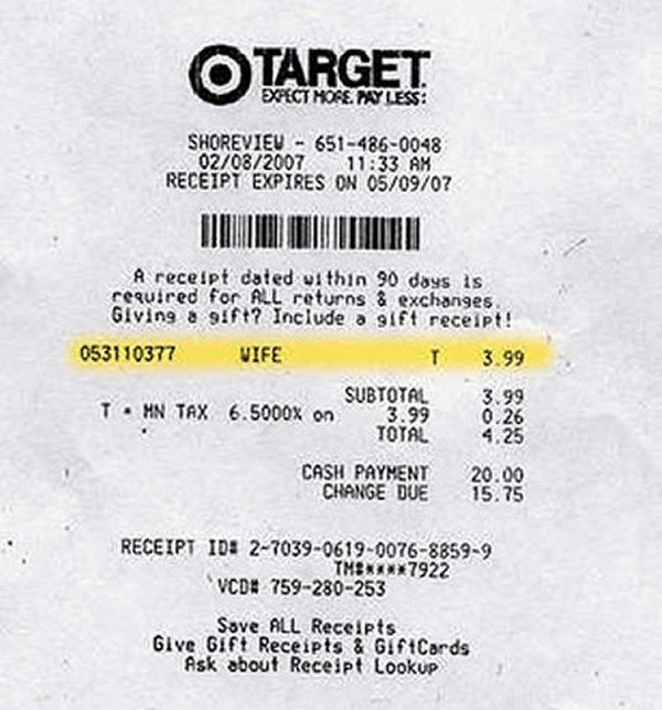 Odd Receipts (35 pics)