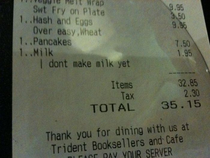 Odd Receipts (35 pics)