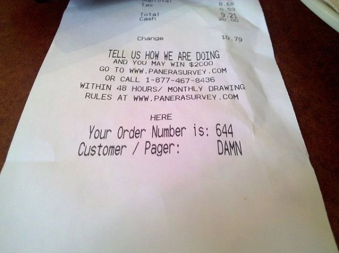 Odd Receipts (35 pics)