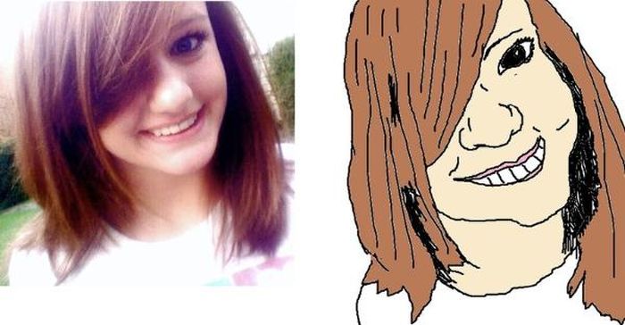 Guy's Making Paintings of His Facebook Friends (35 pics)
