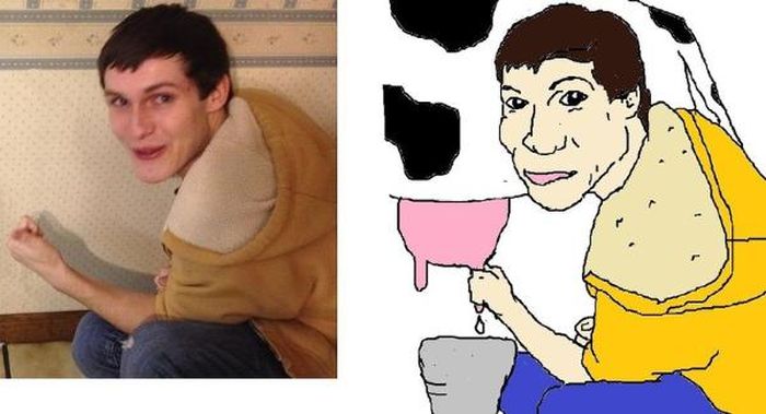 Guy's Making Paintings of His Facebook Friends (35 pics)