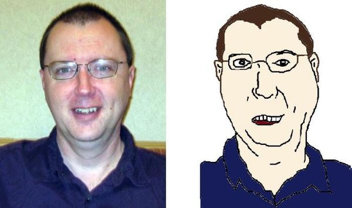 Guy's Making Paintings of His Facebook Friends (35 pics)