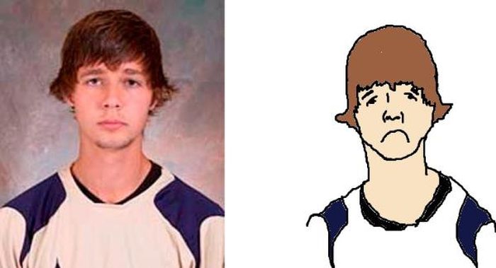 Guy's Making Paintings of His Facebook Friends (35 pics)