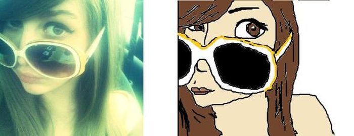 Guy's Making Paintings of His Facebook Friends (35 pics)