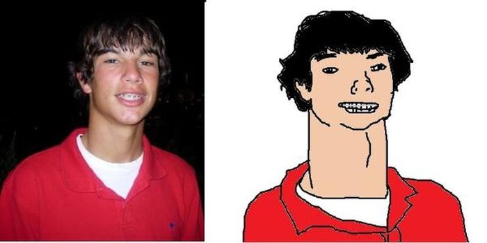 Guy's Making Paintings of His Facebook Friends (35 pics)