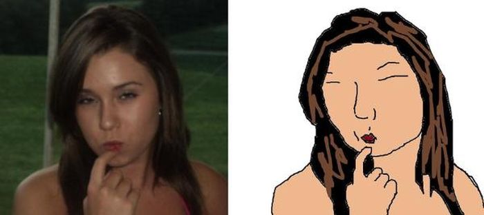 Guy's Making Paintings of His Facebook Friends (35 pics)