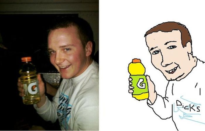 Guy's Making Paintings of His Facebook Friends (35 pics)