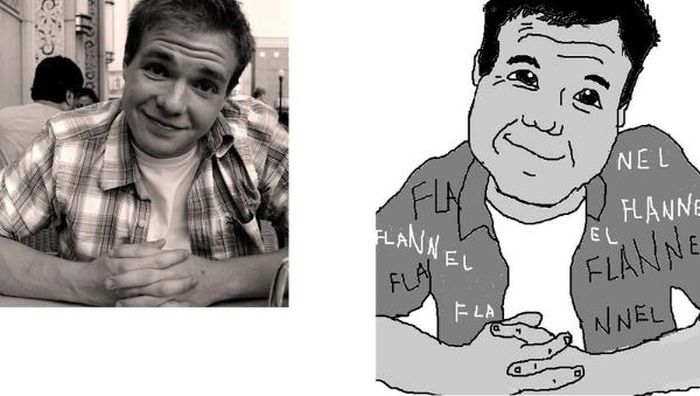 Guy's Making Paintings of His Facebook Friends (35 pics)