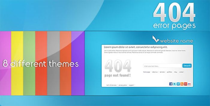 The Best of 404 Error Pages. Part 4 (23 pics)