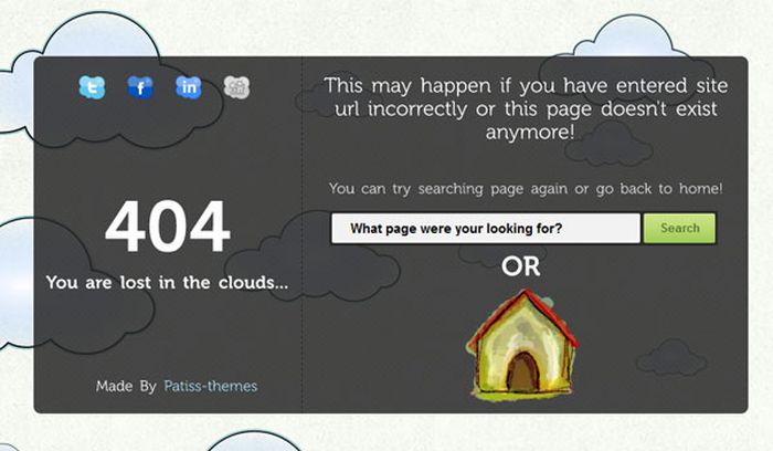 The Best of 404 Error Pages. Part 4 (23 pics)