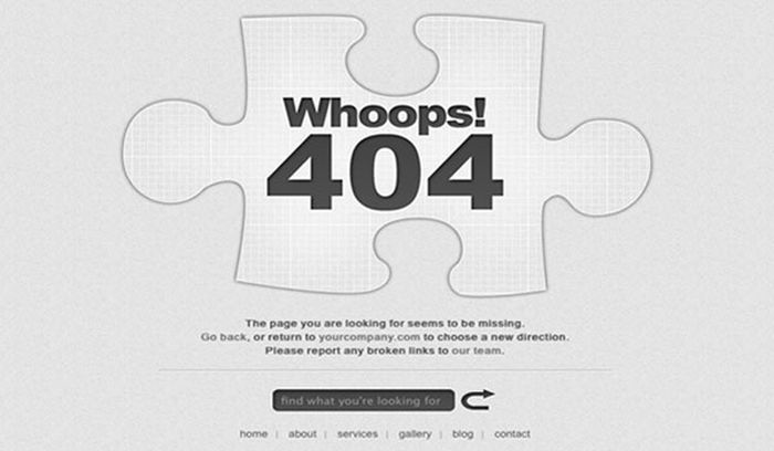 The Best of 404 Error Pages. Part 4 (23 pics)