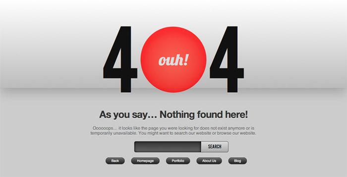 The Best of 404 Error Pages. Part 4 (23 pics)
