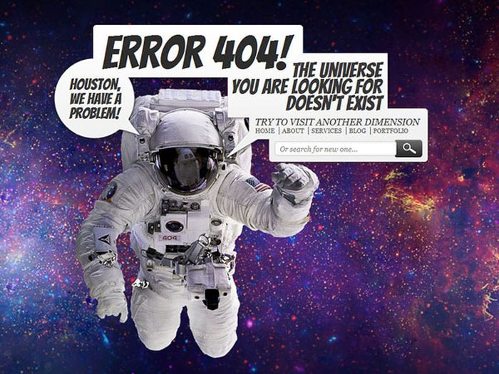 The Best of 404 Error Pages. Part 4 (23 pics)