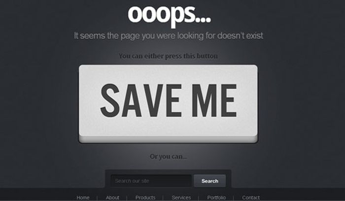 The Best of 404 Error Pages. Part 4 (23 pics)
