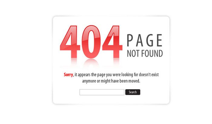 The Best of 404 Error Pages. Part 4 (23 pics)