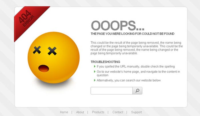 The Best of 404 Error Pages. Part 4 (23 pics)