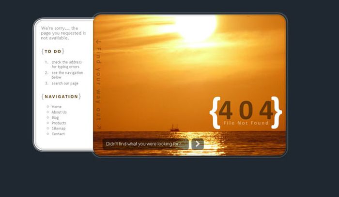 The Best of 404 Error Pages. Part 4 (23 pics)