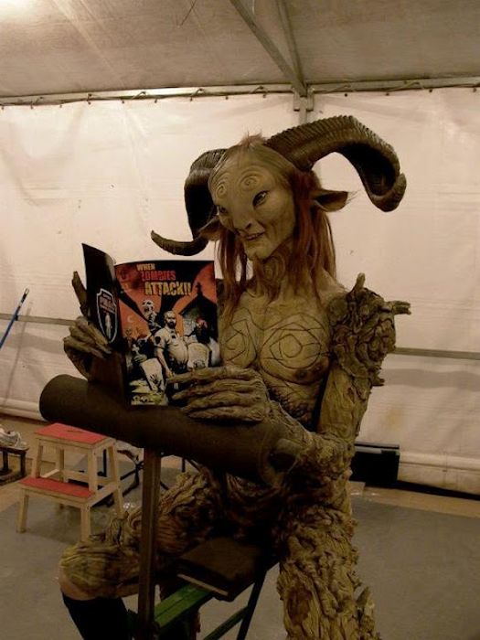 The Making of The Faun from Pan's Labyrinth (28 pics)