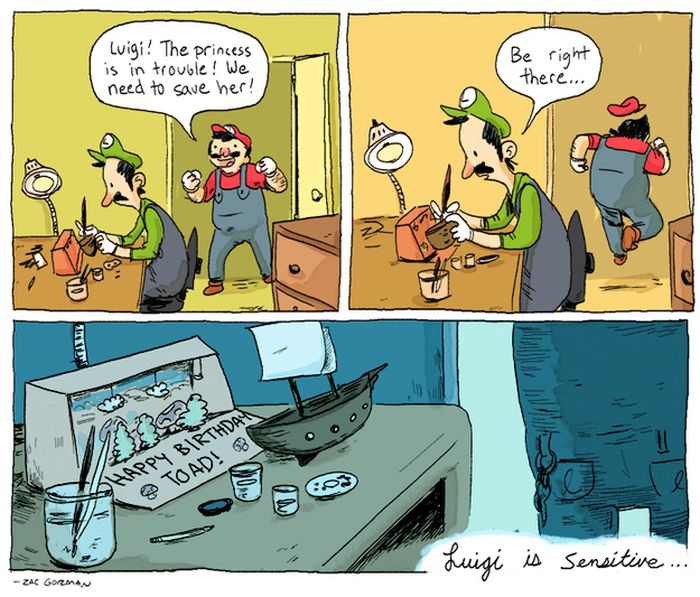 The Best of Super Mario Bros. Fan Art (99 pics)