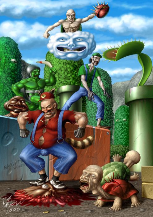 The Best of Super Mario Bros. Fan Art (99 pics)