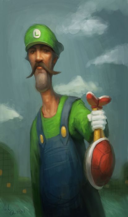 The Best of Super Mario Bros. Fan Art (99 pics)