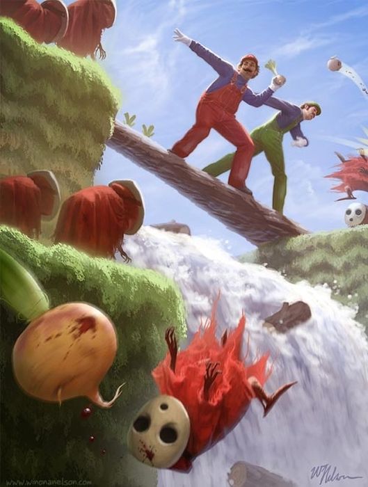 The Best of Super Mario Bros. Fan Art (99 pics)