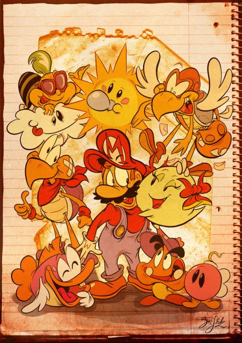 The Best of Super Mario Bros. Fan Art (99 pics)