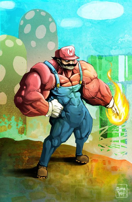 The Best of Super Mario Bros. Fan Art (99 pics)