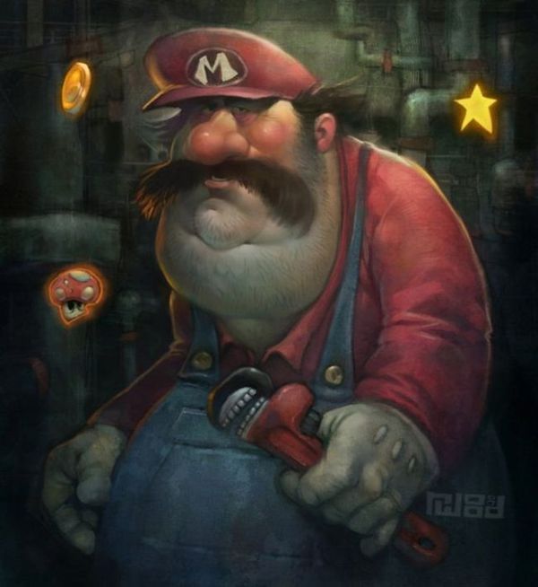 The Best of Super Mario Bros. Fan Art (99 pics)