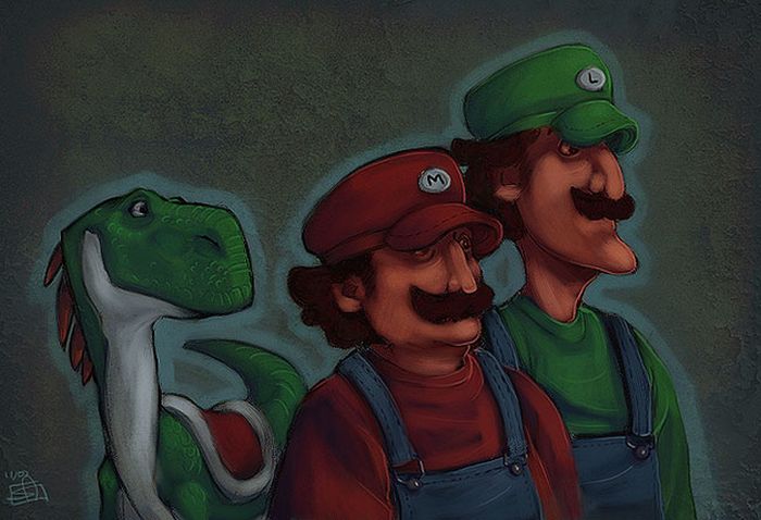 The Best of Super Mario Bros. Fan Art (99 pics)