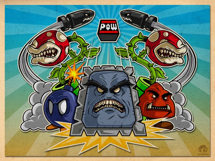The Best of Super Mario Bros. Fan Art (99 pics)