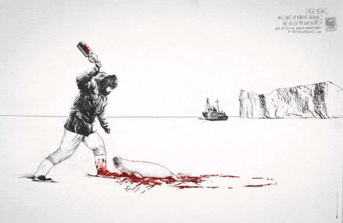 Creative Public Awareness Ads That Makes You Think (60 pics)