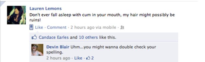 The Most Disastrous Facebook Spelling Mistakes (40 pics)