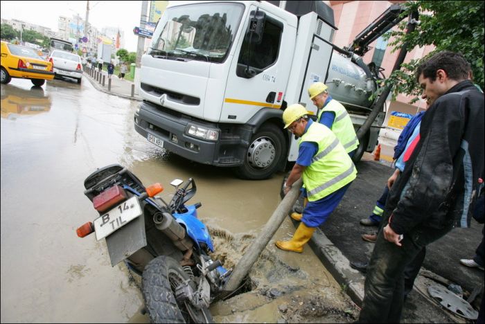 Motorcycle Fail (6 pics)