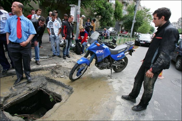 Motorcycle Fail (6 pics)